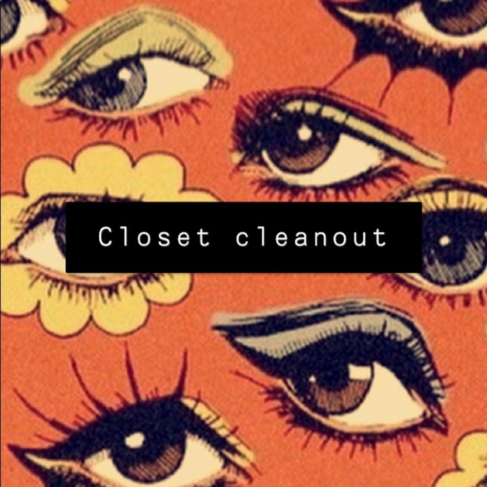 Small closet cleanout